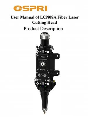 Testa di taglio laser a fibra da 6 kW/8 kW (messa a fuoco manuale)