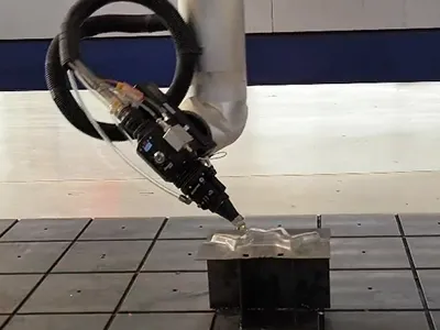 Testa di taglio laser robotizzata 3D da 3 kW
