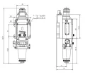 Testa di taglio laser a fibra da 8 kW