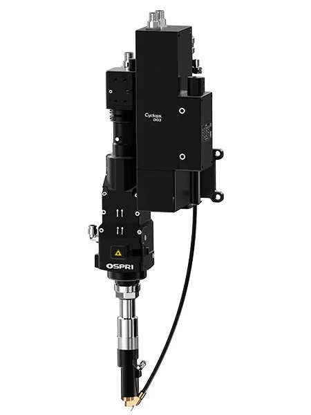 Testa di saldatura laser oscillante a doppio asse da 3 kW (con alimentatore di filo)