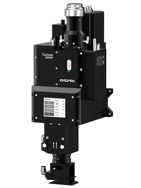 Testa di saldatura laser oscillante a doppia asse  da 8 kW (con lama d'aria)