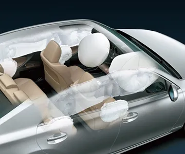 Teste di saldatura laser per airbag